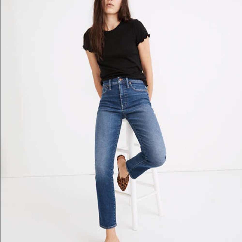 Madewell  Stovepipe Jeans in Manchester Wash 25 P